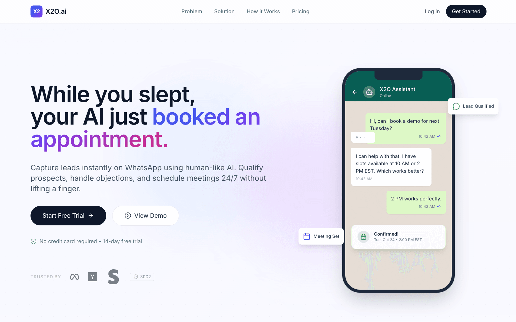 Assistant IA sur WhatsApp